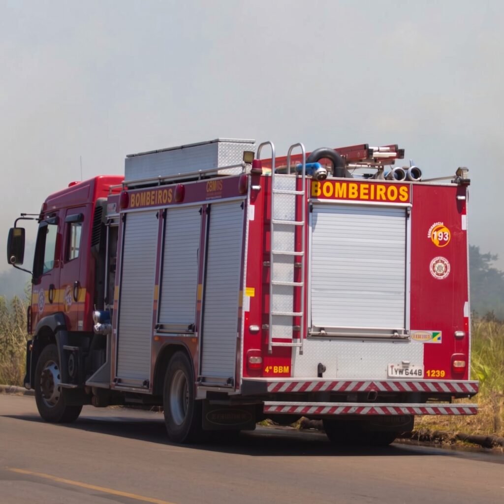 Incêndios em terrenos baldios mobilizam bombeiros em Santa Maria do Pará