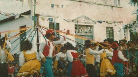 Registros históricos mostram a evolução da Igreja Matriz e da Praça Central de Taciateua através das décadas