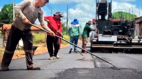 Estado intensifica fiscalização em obras de asfalto em Santa Maria do Pará
