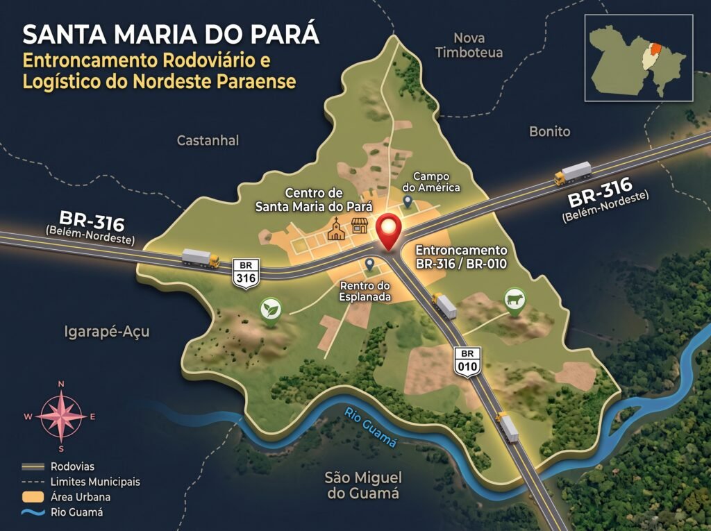 Instrumentos musicais lideram pauta de exportações de Santa Maria do Pará