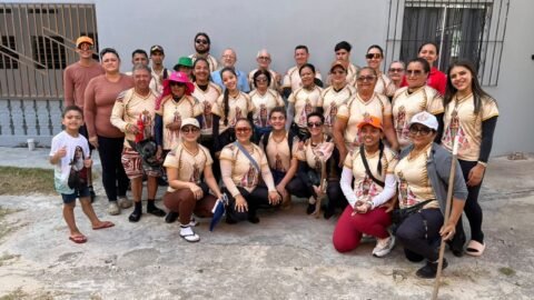 Romeiros de Santa Maria do Pará iniciam caminhada de fé rumo ao Círio de Nazaré
