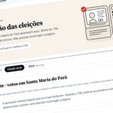 Santa Maria do Pará terá apuração ao vivo com dados do TSE neste domingo