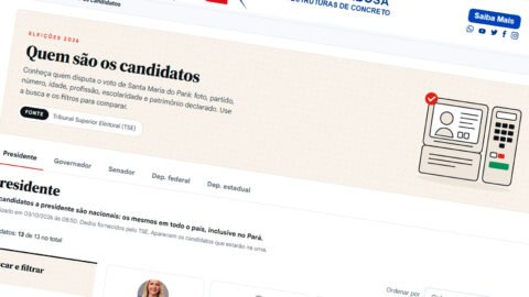 Correio Santamariense lança página especial para ajudar eleitores nas Eleições 2026